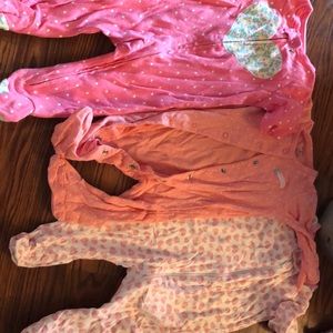 Baby girl sleepers